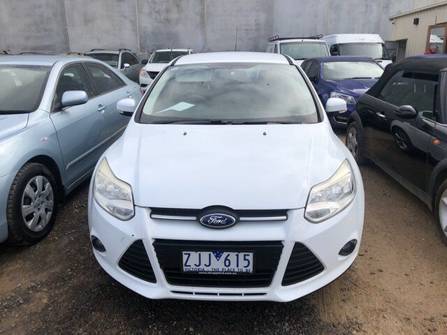 Used Ford Focus LW MK2 Trend Point Cook, 2012 Ford Focus LW MK2 Trend White 6 Speed Automatic Hatchback
