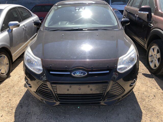 Used Ford Focus LW MK2 Titanium Point Cook, 2013 Ford Focus LW MK2 Titanium Black 6 Speed Automatic Sedan