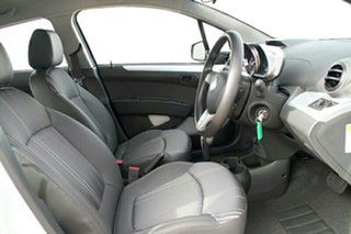 2014 Holden Barina Spark MJ MY14 CD White 4 Speed Automatic Hatchback