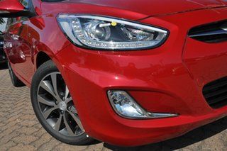 2014 Hyundai Accent RB3 SR Veloster Red 6 Speed Automatic Hatchback.