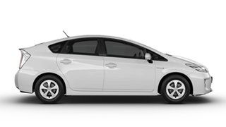 2014 Toyota Prius ZVW30R MY12 Hybrid Silver Pearl Continuous Variable Hatchback.