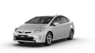 2014 Toyota Prius ZVW30R MY12 Hybrid Silver Pearl Continuous Variable Hatchback