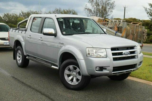 Used Ford Ranger PJ XLT (4x4) Albion, 2007 Ford Ranger PJ XLT (4x4) Silver Metallic 5 Speed Automatic Dual Cab Pick-up
