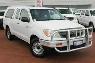2007 Toyota Hilux GGN15R MY07 SR Xtra Cab 4x2 White 5 Speed Automatic Utility