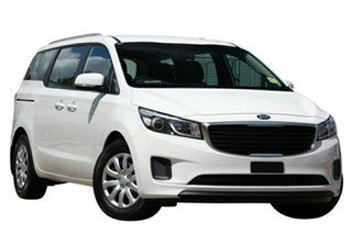 2015 Kia Carnival YP MY15 S Clear White 6 Speed Automatic Wagon