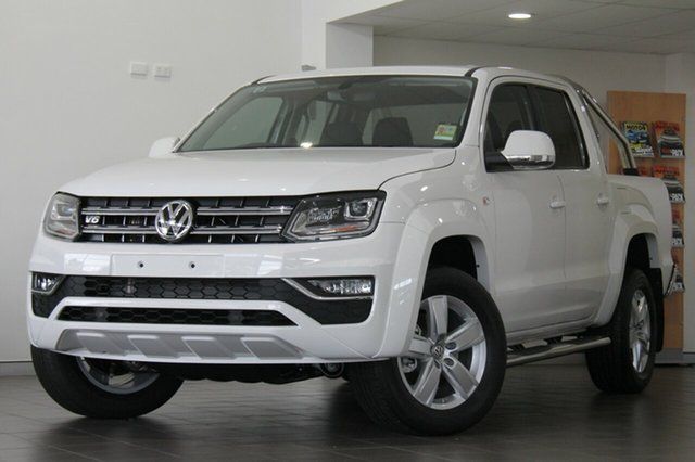 New Volkswagen Amarok 2H MY19 TDI550 4MOTION Perm Highline Moorabbin, 2019 Volkswagen Amarok 2H MY19 TDI550 4MOTION Perm Highline Candy White 8 Speed Automatic Utility