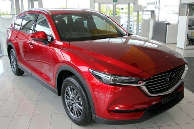 New Mazda CX-8 KG2WLA G25 SKYACTIV-Drive FWD Sport Gladstone, 2023 Mazda CX-8 KG2WLA G25 SKYACTIV-Drive FWD Sport Soul Red Crystal 6 Speed Sports Automatic Wagon