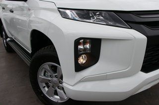 2023 Mitsubishi Triton MR MY23 GLX+ Double Cab White 6 Speed Sports Automatic Utility.