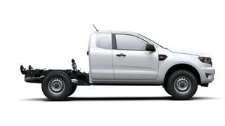 2020 Ford Ranger PX MkIII 2020.75MY XL Arctic White 6 Speed Sports Automatic Super Cab Chassis.