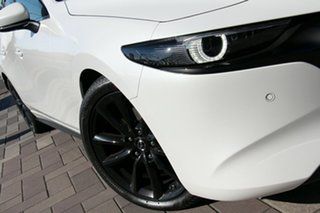2024 Mazda 3 BP2HLA G25 SKYACTIV-Drive Astina Snowflake White Pearl 6 Speed Sports Automatic.