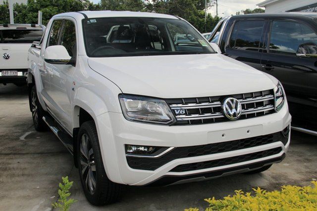 New Volkswagen Amarok 2H MY19 TDI580 4MOTION Perm Ultimate Moorabbin, 2019 Volkswagen Amarok 2H MY19 TDI580 4MOTION Perm Ultimate Candy White 8 Speed Automatic Utility