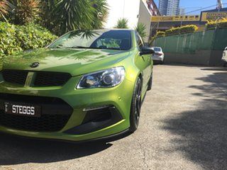 2016 Holden Special Vehicles ClubSport Gen-F2 R8 SV Black LS3 Green 6 Speed Auto Active Select Sedan