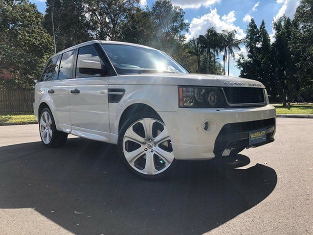 Used Land Rover Range Rover Sport L320 10MY TDV6 Underwood, 2010 Land Rover Range Rover Sport L320 10MY TDV6 White 6 Speed Automatic Wagon