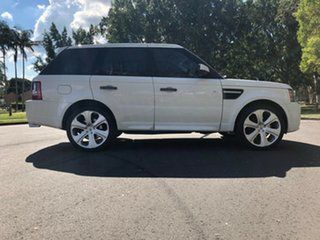 2010 Land Rover Range Rover Sport L320 10MY TDV6 White 6 Speed Automatic Wagon.