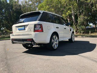 2010 Land Rover Range Rover Sport L320 10MY TDV6 White 6 Speed Automatic Wagon.