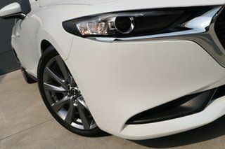 2023 Mazda 3 300P G20 Evolve Snowflake White Pearl 6 Speed Automatic Sedan.
