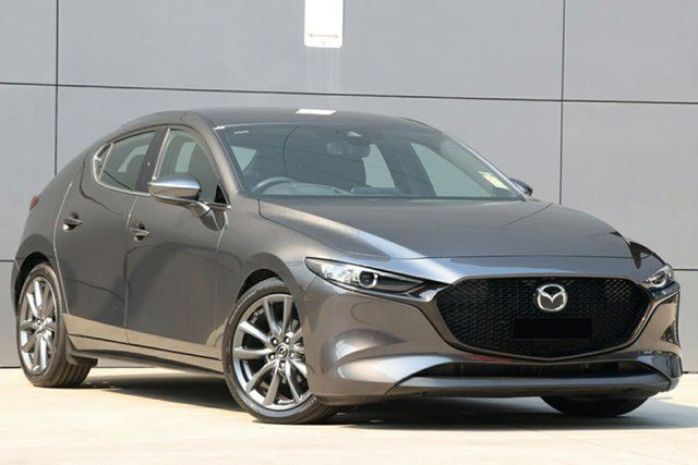 New Mazda 3 BP2H7A G20 SKYACTIV-Drive Touring Aspley, 2023 Mazda 3 BP2H7A G20 SKYACTIV-Drive Touring Machine Grey 6 Speed Sports Automatic Hatchback
