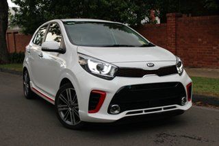 2019 Kia Picanto JA MY19 GT Clear White 5 Speed Manual Hatchback.