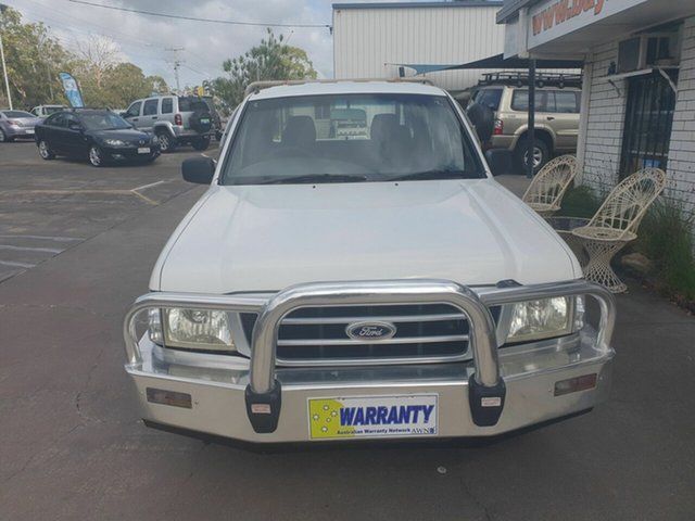 Used Ford Courier PH GL Deception Bay, 2005 Ford Courier PH GL White 5 Speed Manual Crew Cab Pickup