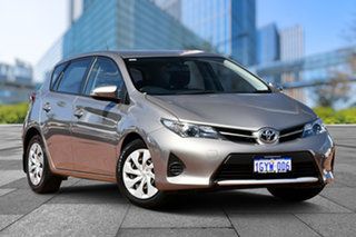 2014 Toyota Corolla ZRE182R Ascent S-CVT Bronze 7 Speed Constant Variable Hatchback.