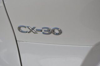 2023 Mazda CX-30 DM2W7A G20 SKYACTIV-Drive Evolve Snowflake White Pearl 6 Speed Sports Automatic