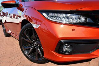2019 Honda Civic 10th Gen MY19 RS Phoenix Orange 1 Speed Constant Variable Sedan.