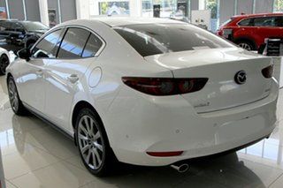 2024 Mazda 3 BP2SLA G25 SKYACTIV-Drive Astina Snowflake White Pearl 6 Speed Sports Automatic Sedan.