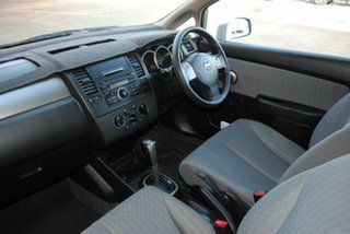 2009 Nissan Tiida C11 MY07 ST Platinum Silver 4 Speed Automatic Hatchback