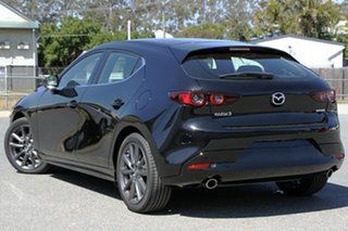 2023 Mazda 3 BP2H7A G20 SKYACTIV-Drive Touring Jet Black 6 Speed Sports Automatic Hatchback.