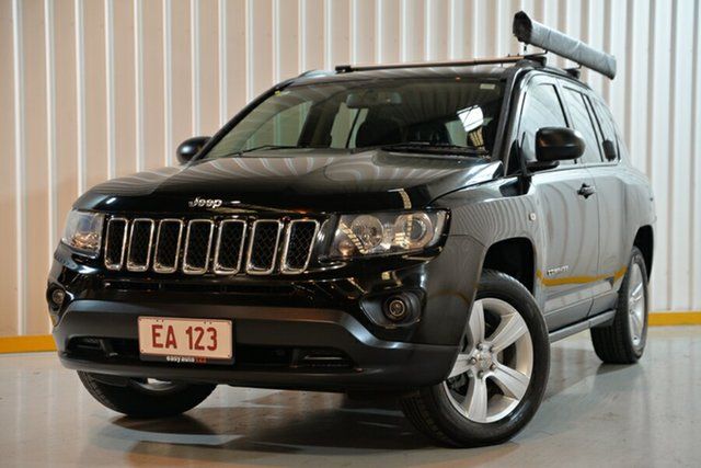 Used Jeep Compass MK MY16 Sport CVT Auto Stick Hendra, 2015 Jeep Compass MK MY16 Sport CVT Auto Stick Black 6 Speed Constant Variable Wagon