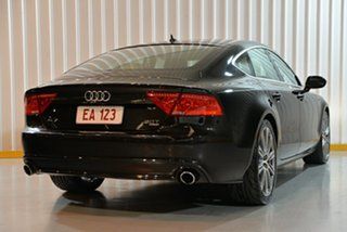2011 Audi A7 4G Sportback S Tronic Quattro Black 7 Speed Sports Automatic Dual Clutch Hatchback