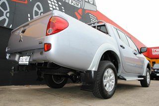 2015 Mitsubishi Triton MN MY15 GLX Double Cab Satelliotesilver 5 Speed Manual Utility
