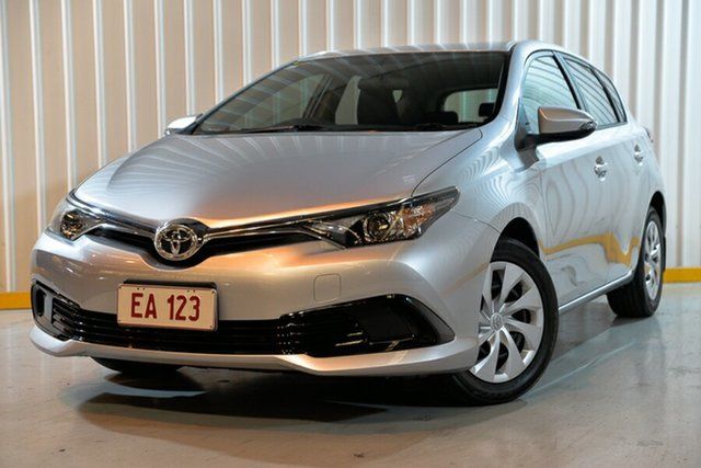 Used Toyota Corolla ZRE182R Ascent S-CVT Hendra, 2017 Toyota Corolla ZRE182R Ascent S-CVT Silver 7 Speed Constant Variable Hatchback