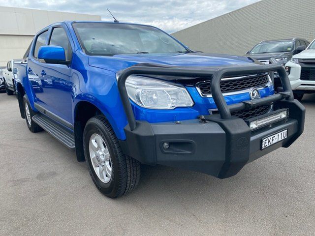 Used Holden Colorado RG MY16 LS-X Crew Cab Cardiff, 2016 Holden Colorado RG MY16 LS-X Crew Cab Blue 6 Speed Sports Automatic Utility