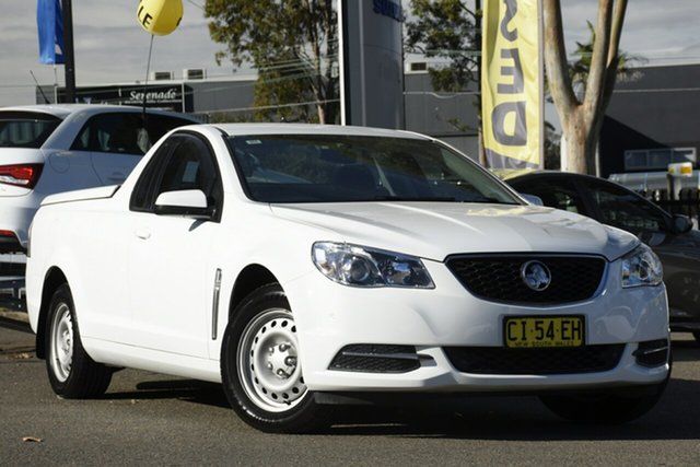Used Holden Ute VF II MY16 Ute Bankstown, 2016 Holden Ute VF II MY16 Ute White 6 Speed Sports Automatic Utility