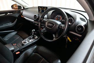 2015 Audi A3 8V MY16 Attraction S Tronic Black 7 Speed Sports Automatic Dual Clutch Sedan