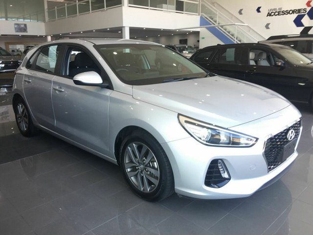 Used Hyundai i30 PD2 MY20 Active Fyshwick, 2019 Hyundai i30 PD2 MY20 Active Silver 6 Speed Sports Automatic Hatchback