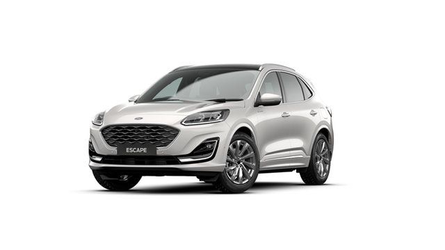 New Ford Escape ZH 2023.25MY Vignale AWD Townsville, 2023 Ford Escape ZH 2023.25MY Vignale AWD White Platinum 8 Speed Sports Automatic SUV