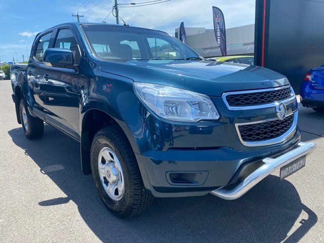 Used Holden Colorado RG MY15 LS Crew Cab Cardiff, 2015 Holden Colorado RG MY15 LS Crew Cab Blue 6 Speed Sports Automatic Utility