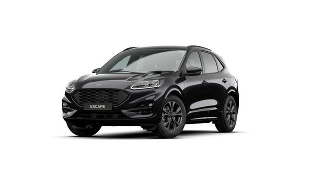 New Ford Escape ZH 2023.25MY ST-Line Townsville, 2023 Ford Escape ZH 2023.25MY ST-Line Agate Black 8 Speed Sports Automatic SUV