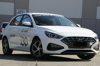 2023 Hyundai i30 PD.V4 MY23 Atlas White 6 Speed Sports Automatic Hatchback