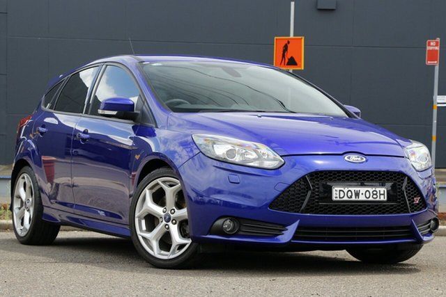 Used Ford Focus LW MkII ST Parramatta, 2014 Ford Focus LW MkII ST Blue 6 Speed Manual Hatchback