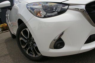 2018 Mazda 2 DJ2HAA Genki SKYACTIV-Drive White 6 Speed Sports Automatic Hatchback.