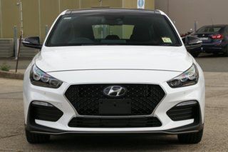 2023 Hyundai i30 PD.V4 MY23 N Line D-CT Premium Atlas White 7 Speed Sports Automatic Dual Clutch