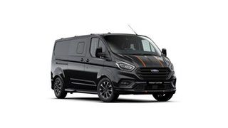 2022 Ford Transit Custom VN 2023.25MY 320L (Low Roof) Sport Agate Black Metallic 6 Speed Automatic.