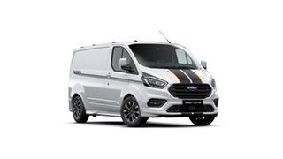 2023 Ford Transit Custom VN 2023.25MY 320S (Low Roof) Sport Frozen White 6 Speed Automatic Van