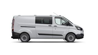 2023 Ford Transit Custom VN 2023.25MY 340L (Low Roof) Frozen White 6 Speed Automatic Double Cab Van