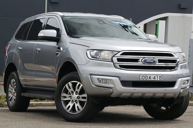 Used Ford Everest UA Trend Parramatta, 2015 Ford Everest UA Trend Silver 6 Speed Sports Automatic SUV