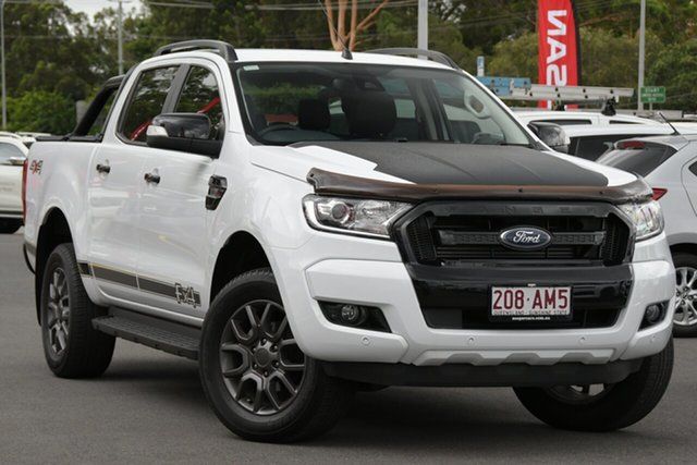 Used Ford Ranger PX MkIII 2019.00MY XLT Aspley, 2019 Ford Ranger PX MkIII 2019.00MY XLT White 6 Speed Sports Automatic Super Cab Pick Up