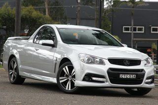 2014 Holden Ute VF MY14 SV6 Ute Storm Silver 6 Speed Manual Utility.